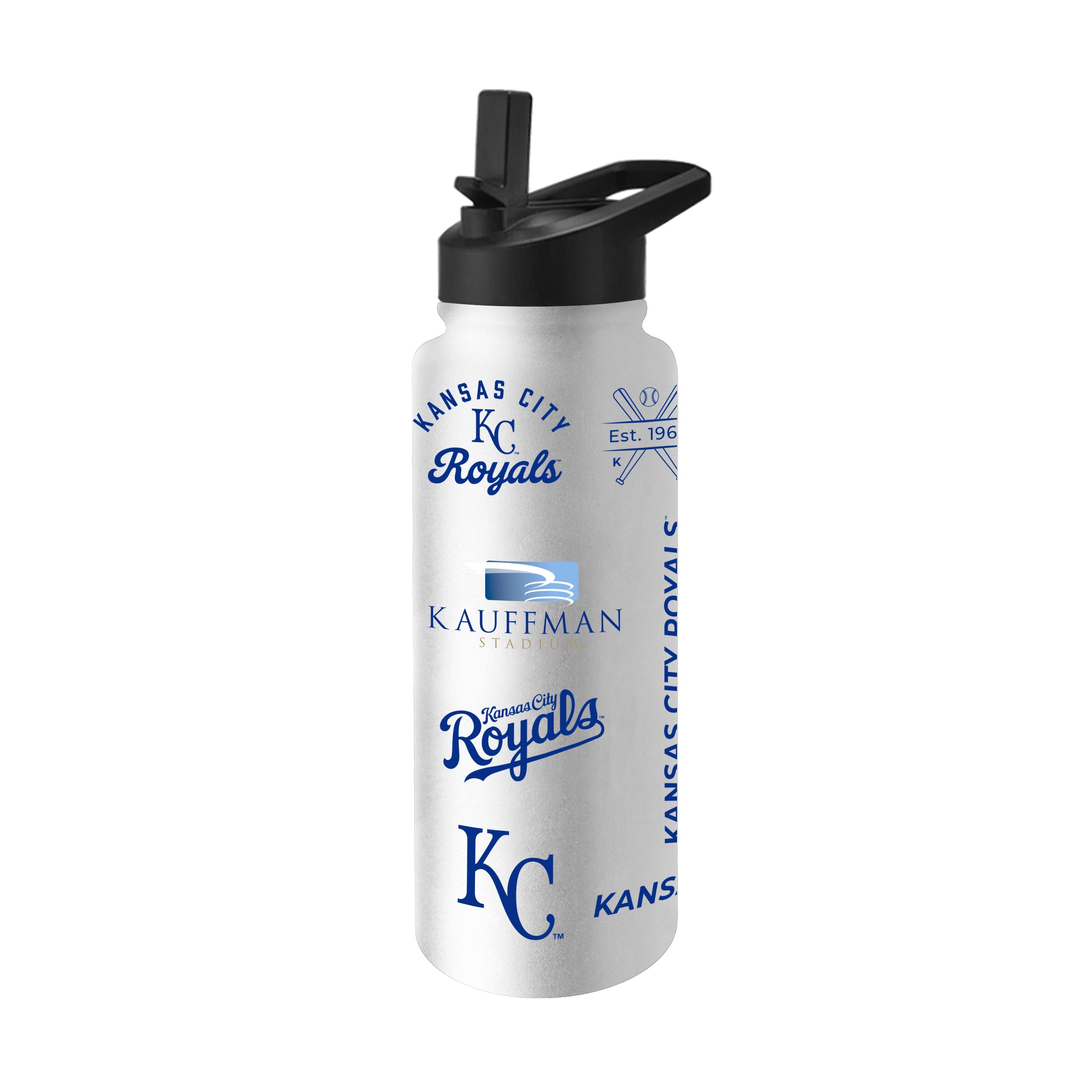KC Royals 34oz Heritage Threds Quencher Bottle