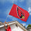 WinCraft Arizona Cardinals Embroidered Nylon Flag - Sports Collectibles, Sports Memorabilia, Sports Fan Shop, Sports Gifts