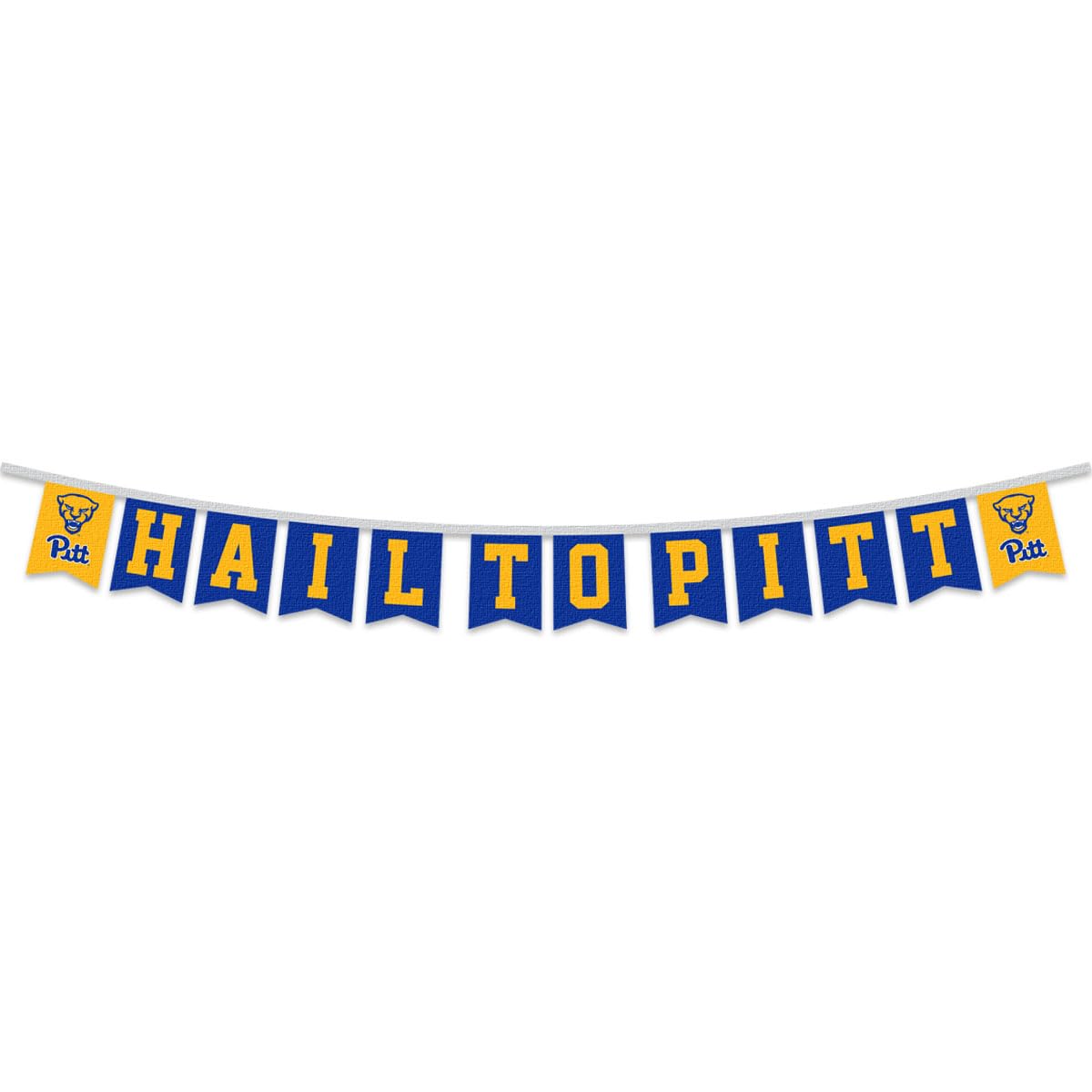 Pittsburgh Panthers Banner String Pennant Flags - Sports Collectibles, Sports Memorabilia, Sports Fan Shop, Sports Gifts