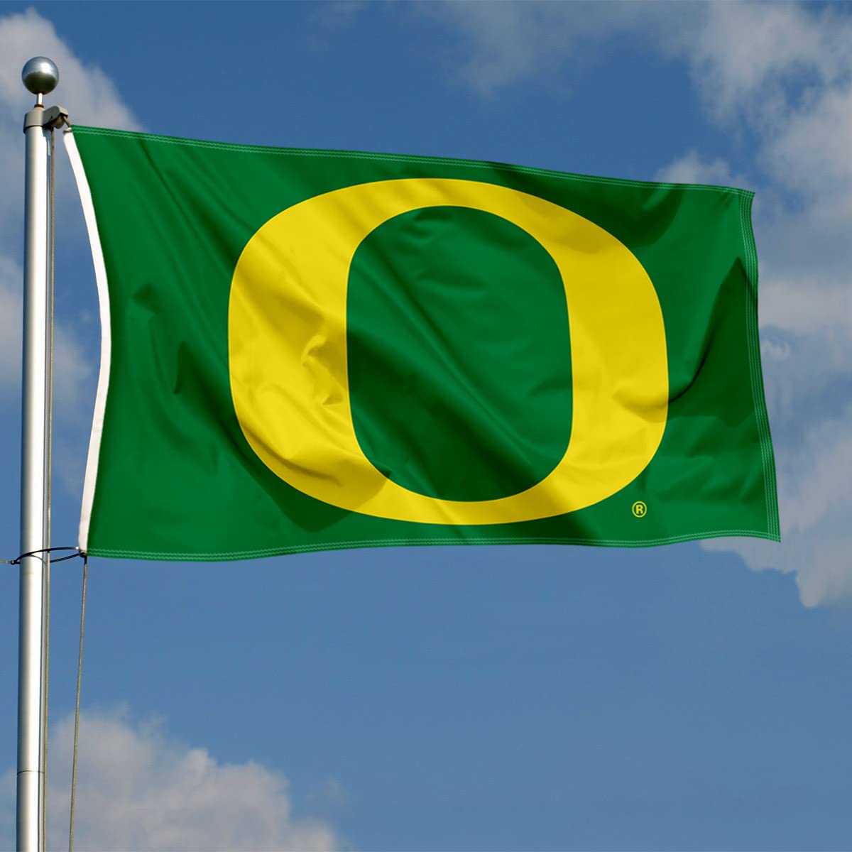 WinCraft Oregon Green 3x5 Banner Flag - Sports Collectibles, Sports Memorabilia, Sports Fan Shop, Sports Gifts
