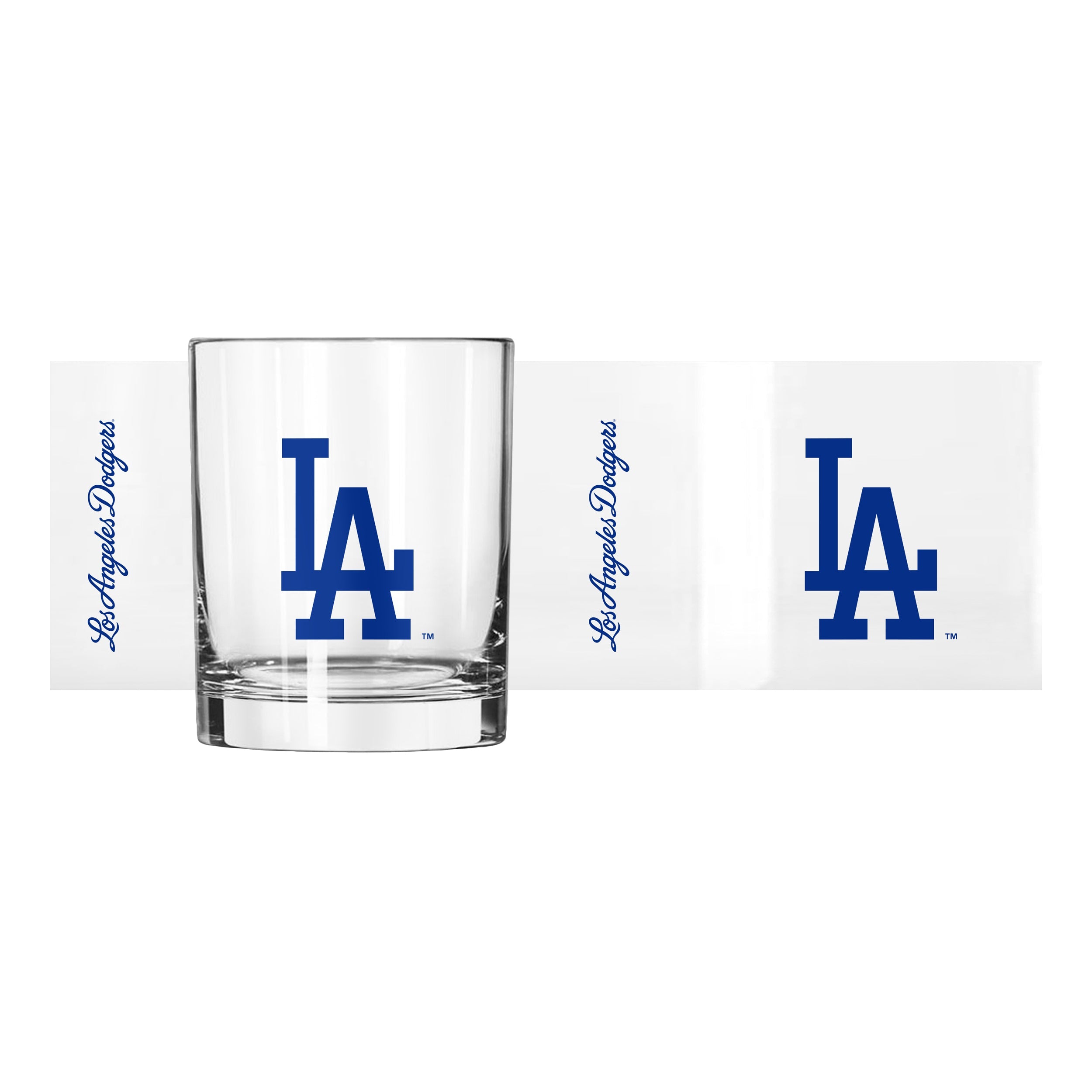 Los Angeles Dodgers 14oz Gameday Rocks Glass - Sports Gifts, Sports Memorabilia, Sports Collectibles, Fan Shop