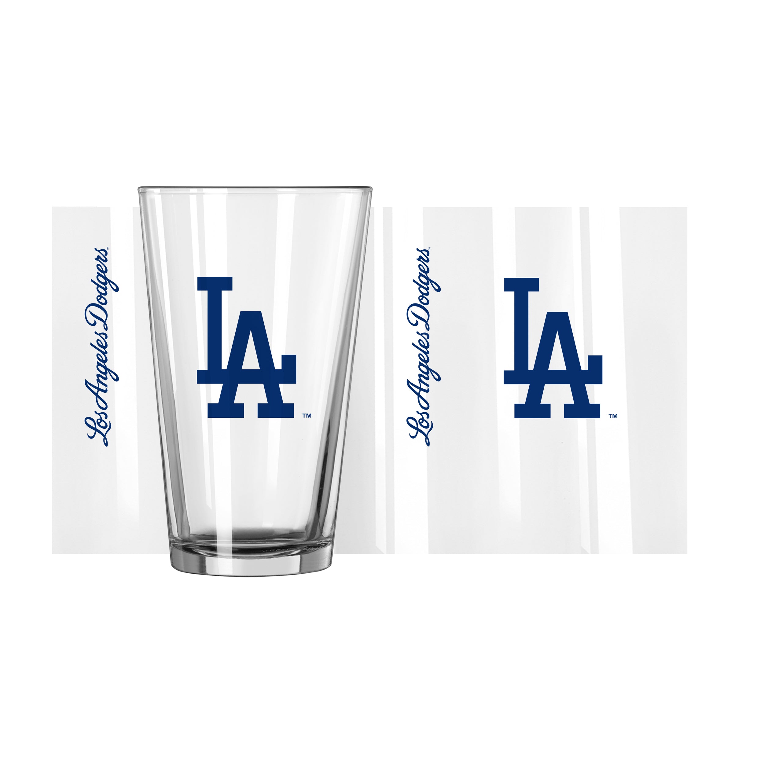 Los Angeles Dodgers 16oz Gameday Pint Glass - Sports Gifts, Sports Memorabilia, Sports Collectibles, Fan Shop