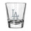 Los Angeles Dodgers 2oz Frost Shot Glass