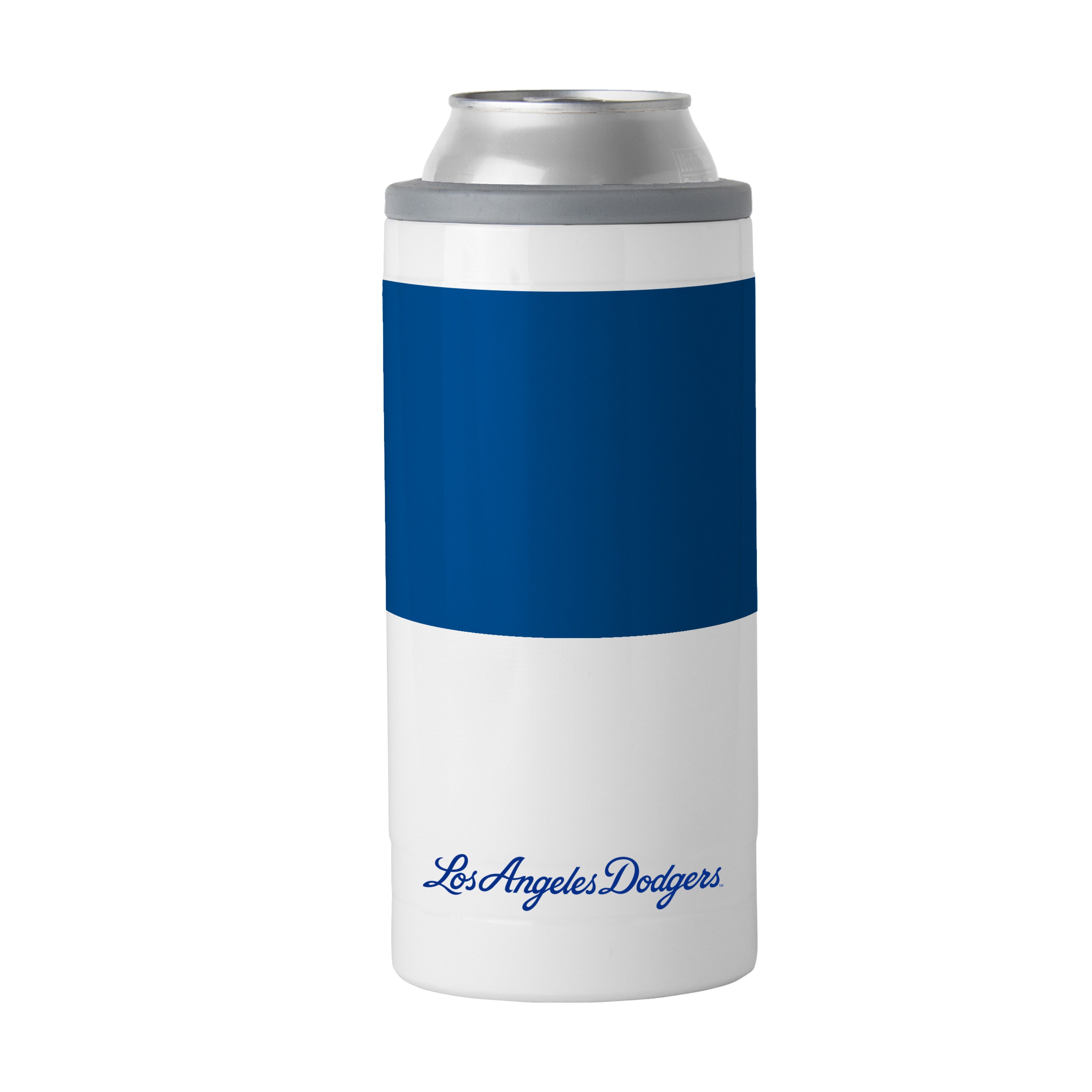LA Dodgers Slim Colorblock Can Coolie - Sports Gifts, Sports Memorabilia, Sports Collectibles, Fan Shop