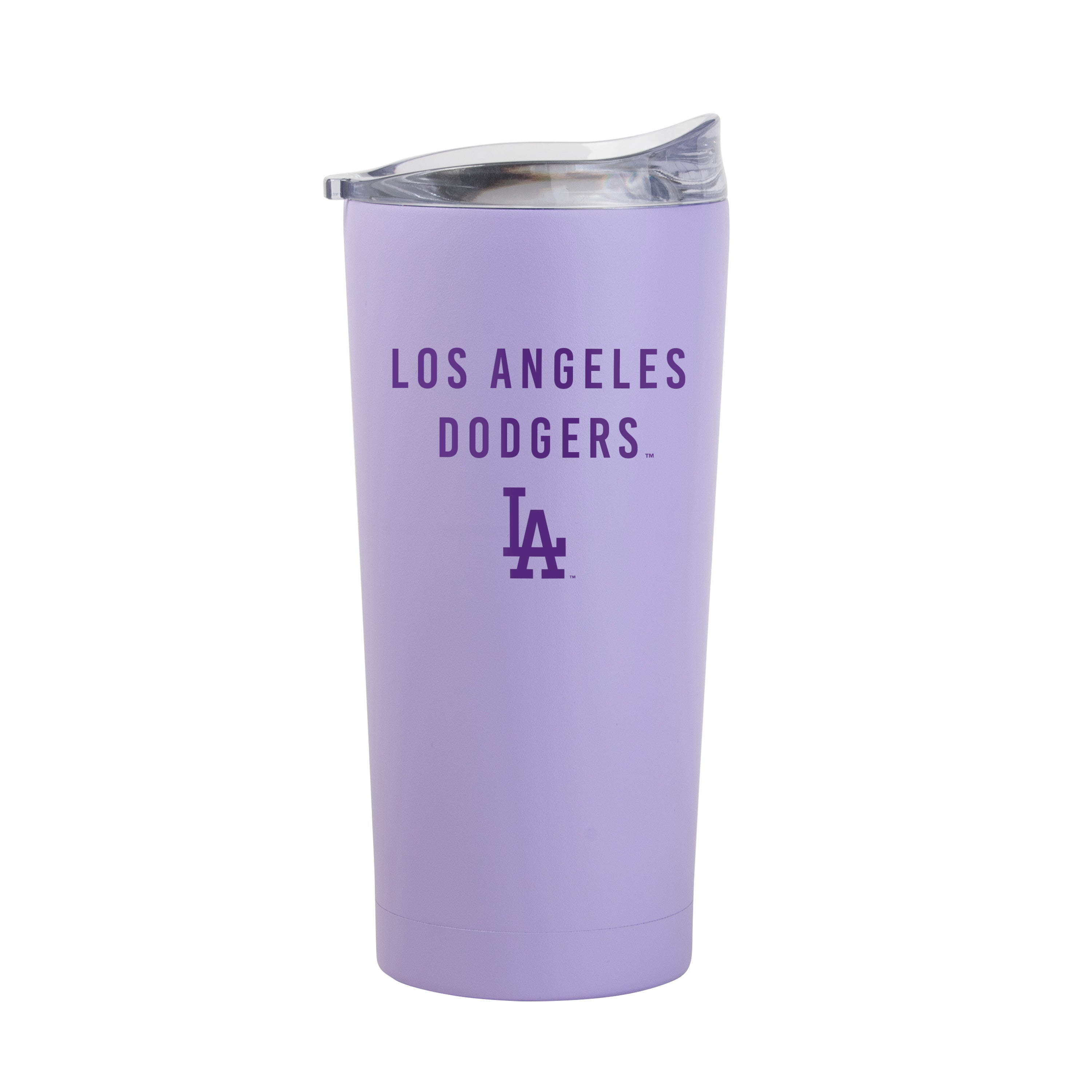 LA Dodgers 20oz Tonal Lavender Powder Coat Tumbler - Sports Gifts, Sports Memorabilia, Sports Collectibles, Fan Shop
