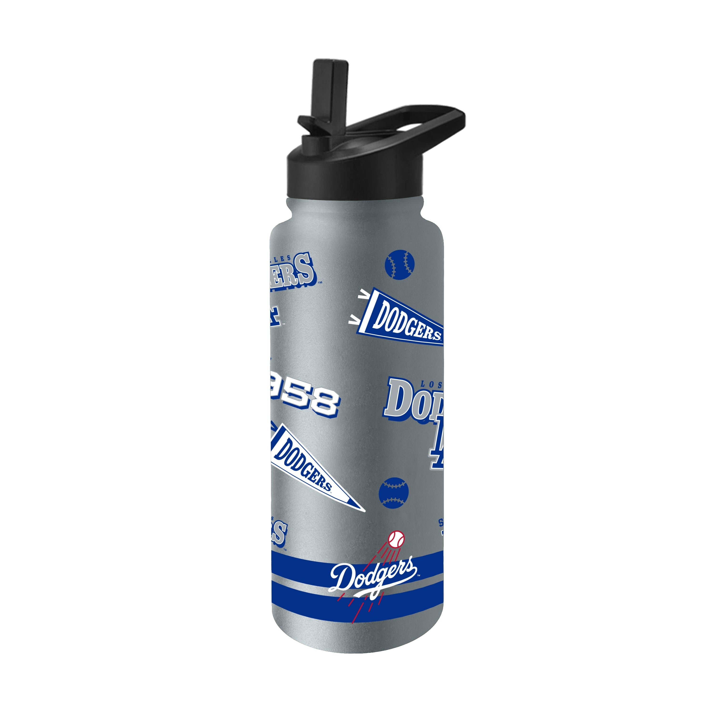 LA Dodgers 34oz Stone TJ Maxx Native Quencher Bottle