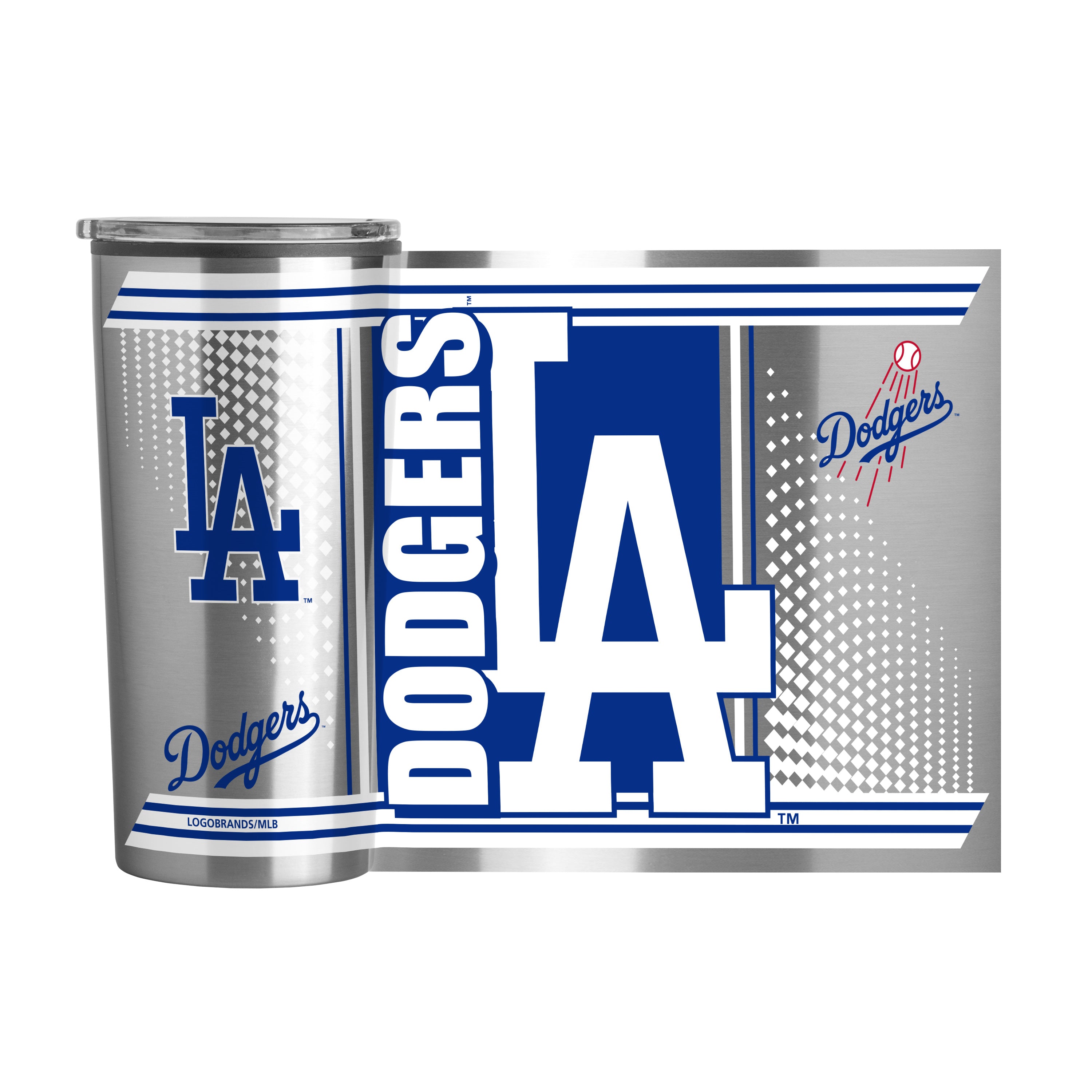 LA Dodgers 20oz Hero Fusion Tumbler - Sports Gifts, Sports Memorabilia, Sports Collectibles, Fan Shop