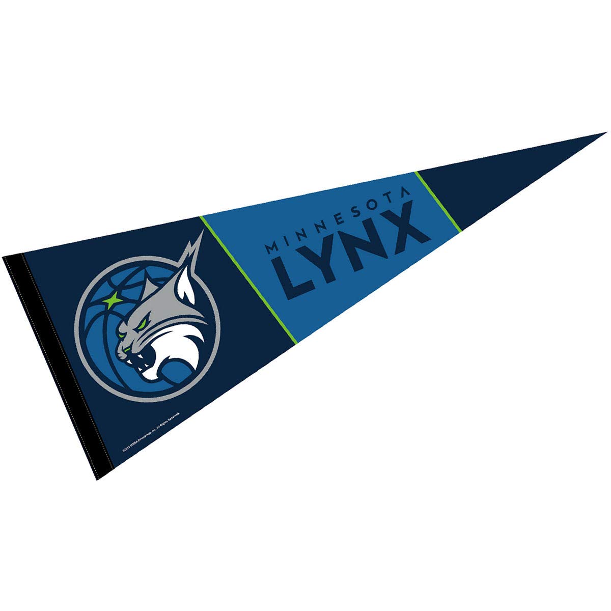 WinCraft Minnesota Lynx Pennant Banner Flag - Sports Collectibles, Sports Memorabilia, Sports Fan Shop, Sports Gifts