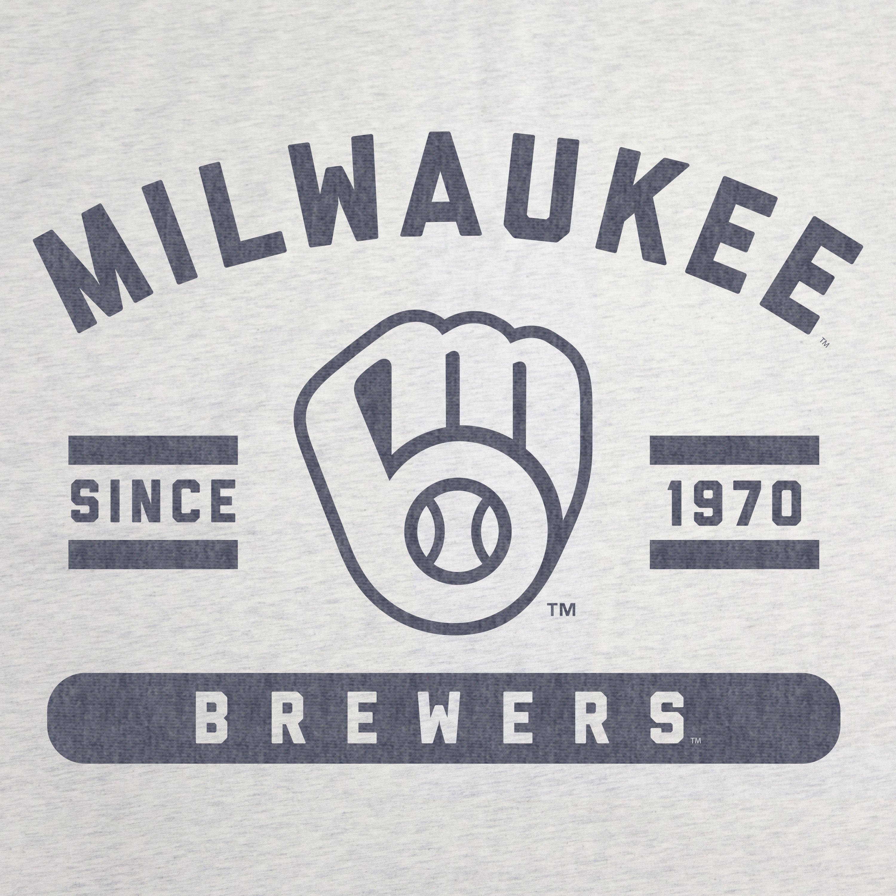 Milwaukee Brewers Oatmeal Sweatshirt Blanket - Sports Gifts, Sports Memorabilia, Sports Collectibles, Fan Shop