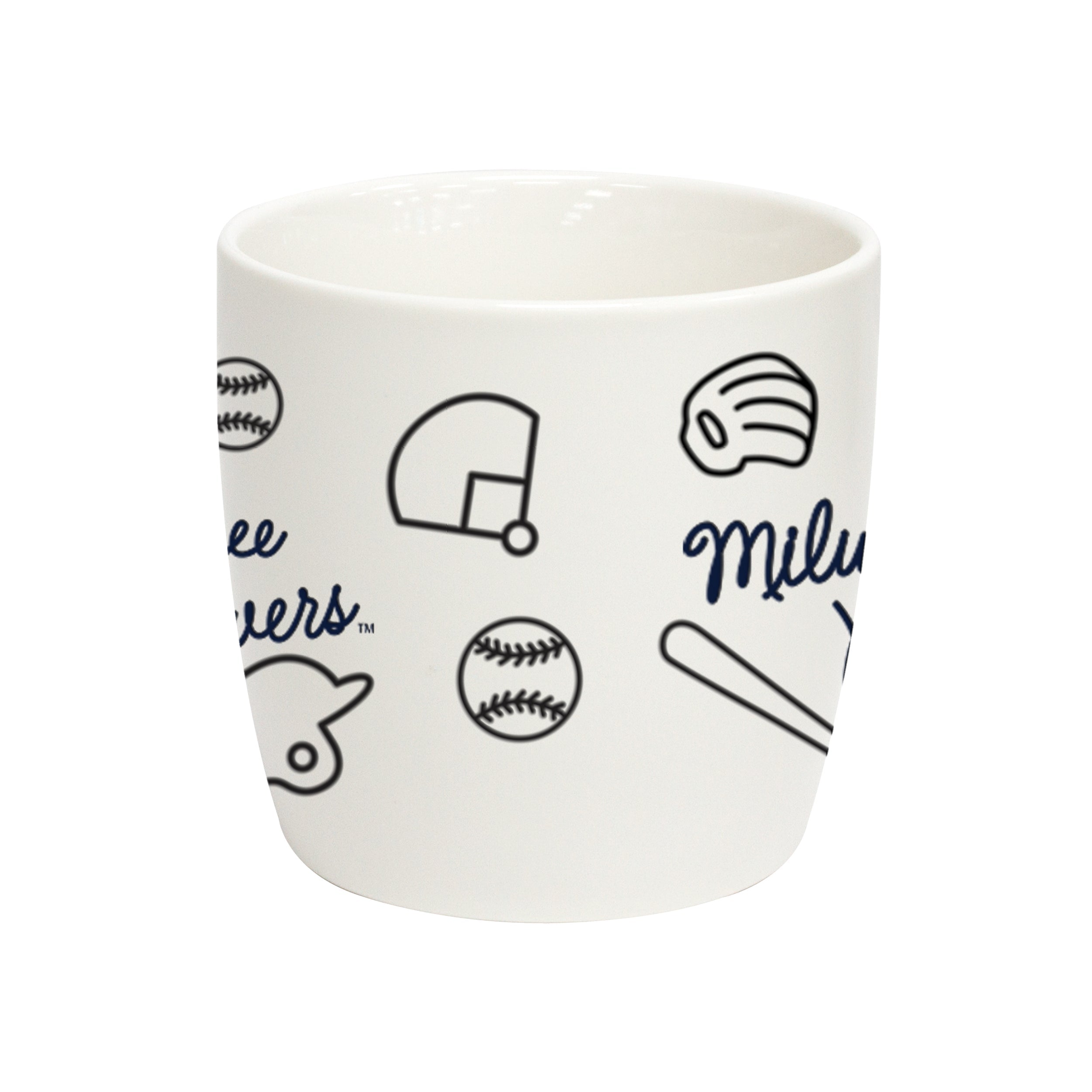 Milwaukee Brewers 18oz Playmaker Mug - Sports Gifts, Sports Memorabilia, Sports Collectibles, Fan Shop