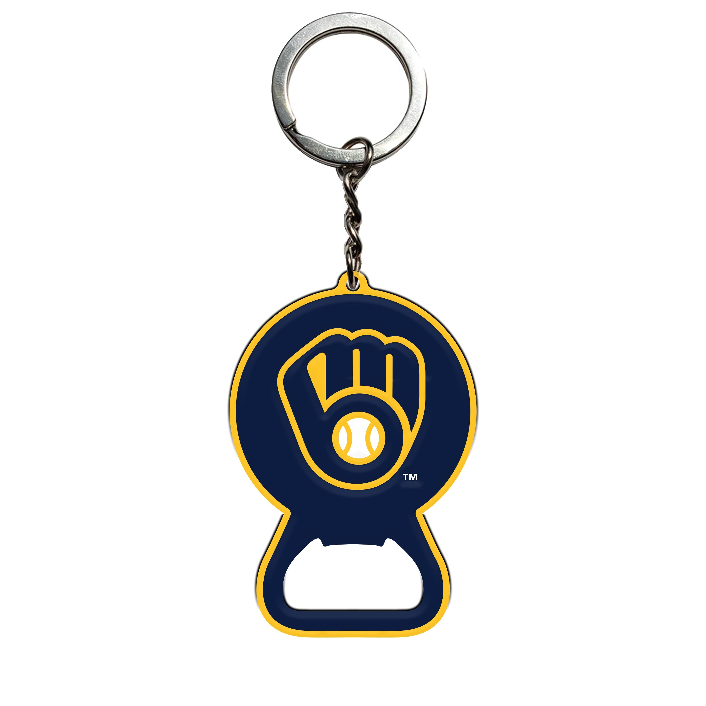 Milwaukee Brewers Keychain Bottle Opener