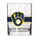 Milwaukee Brewers 14oz Stripe Rocks Glass