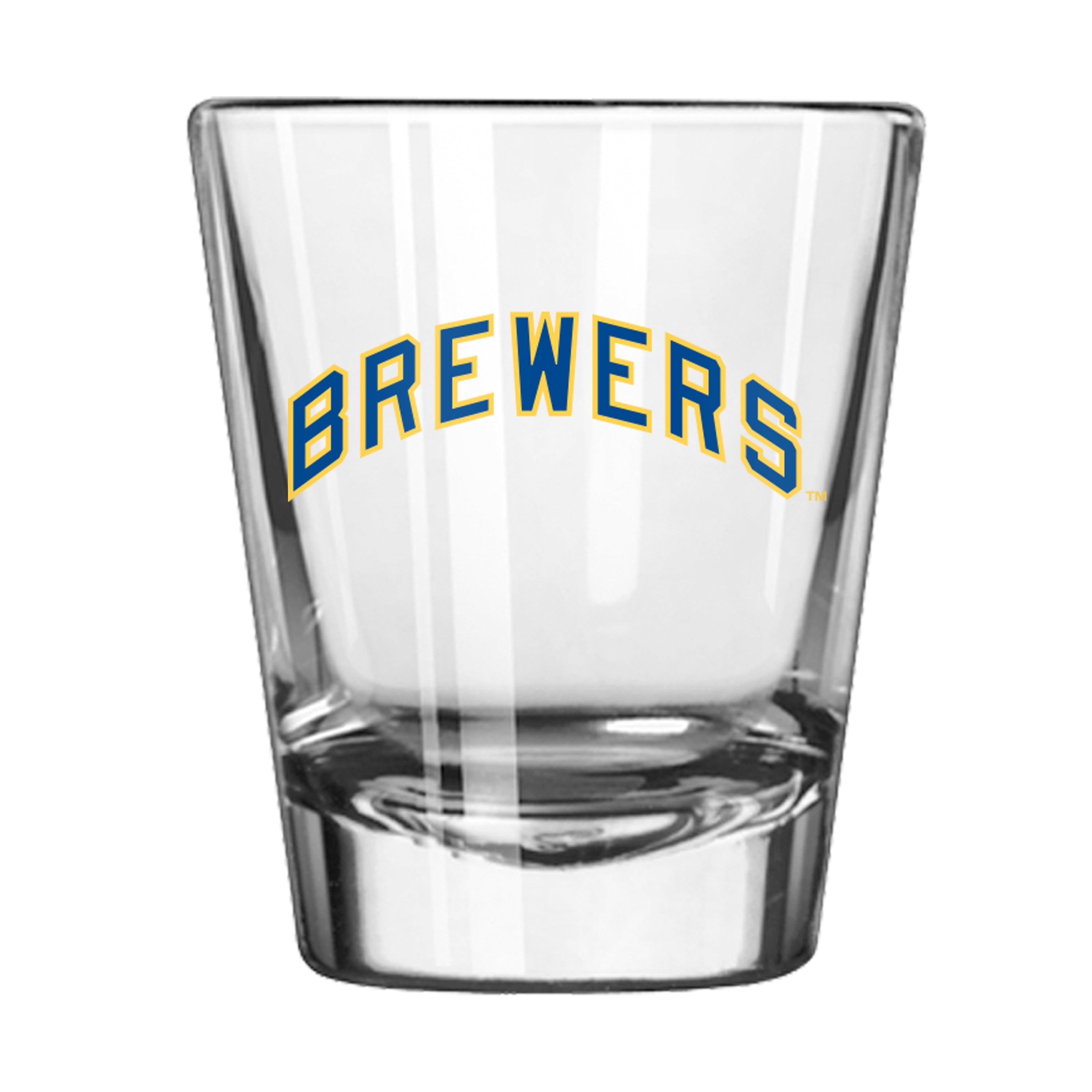Milwaukee Brewers 2oz Retro Shot Glass - Sports Gifts, Sports Memorabilia, Sports Collectibles, Fan Shop
