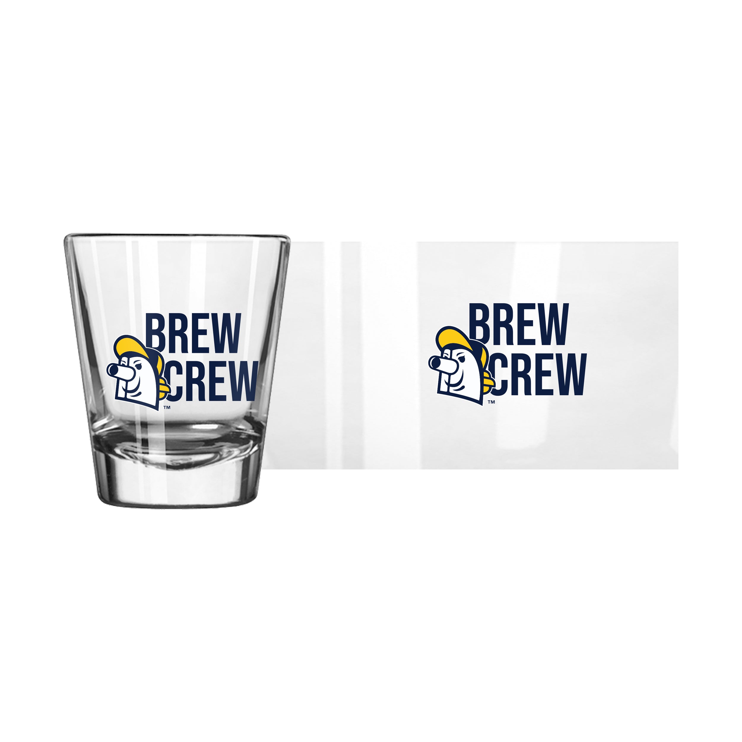 Milwaukee Brewers 2oz Slogan Shot Glass - Sports Gifts, Sports Memorabilia, Sports Collectibles, Fan Shop