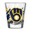 Milwaukee Brewers 2oz Zig Zag Shot Glass