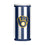 Milwaukee Brewers 12oz Striped Powdercoat SlimCan Coolie - Sports Gifts, Sports Memorabilia, Sports Collectibles, Fan Shop