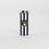 Milwaukee Brewers 12oz Striped Powdercoat SlimCan Coolie