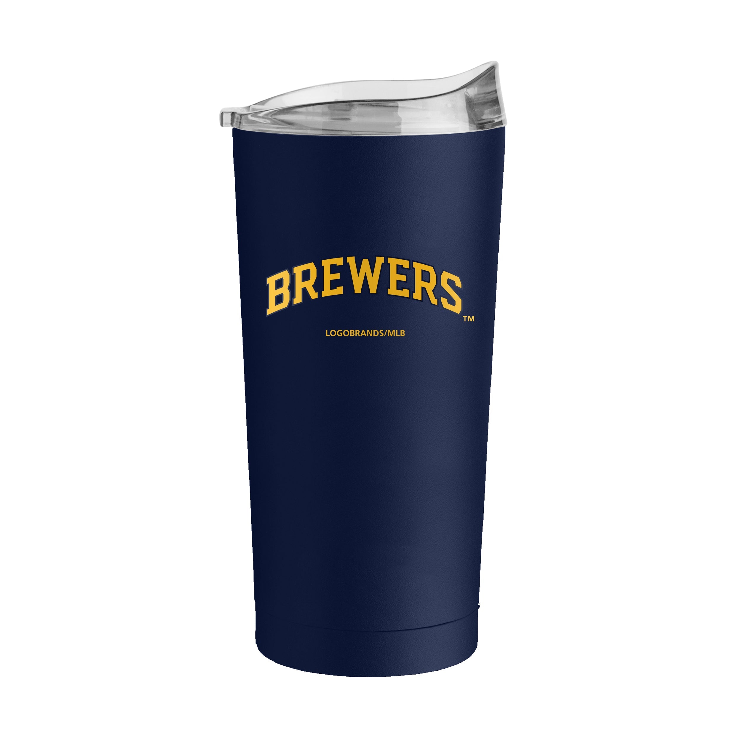 Milwaukee Brewers 20oz Flipside Powder Coat Tumbler - Sports Gifts, Sports Memorabilia, Sports Collectibles, Fan Shop