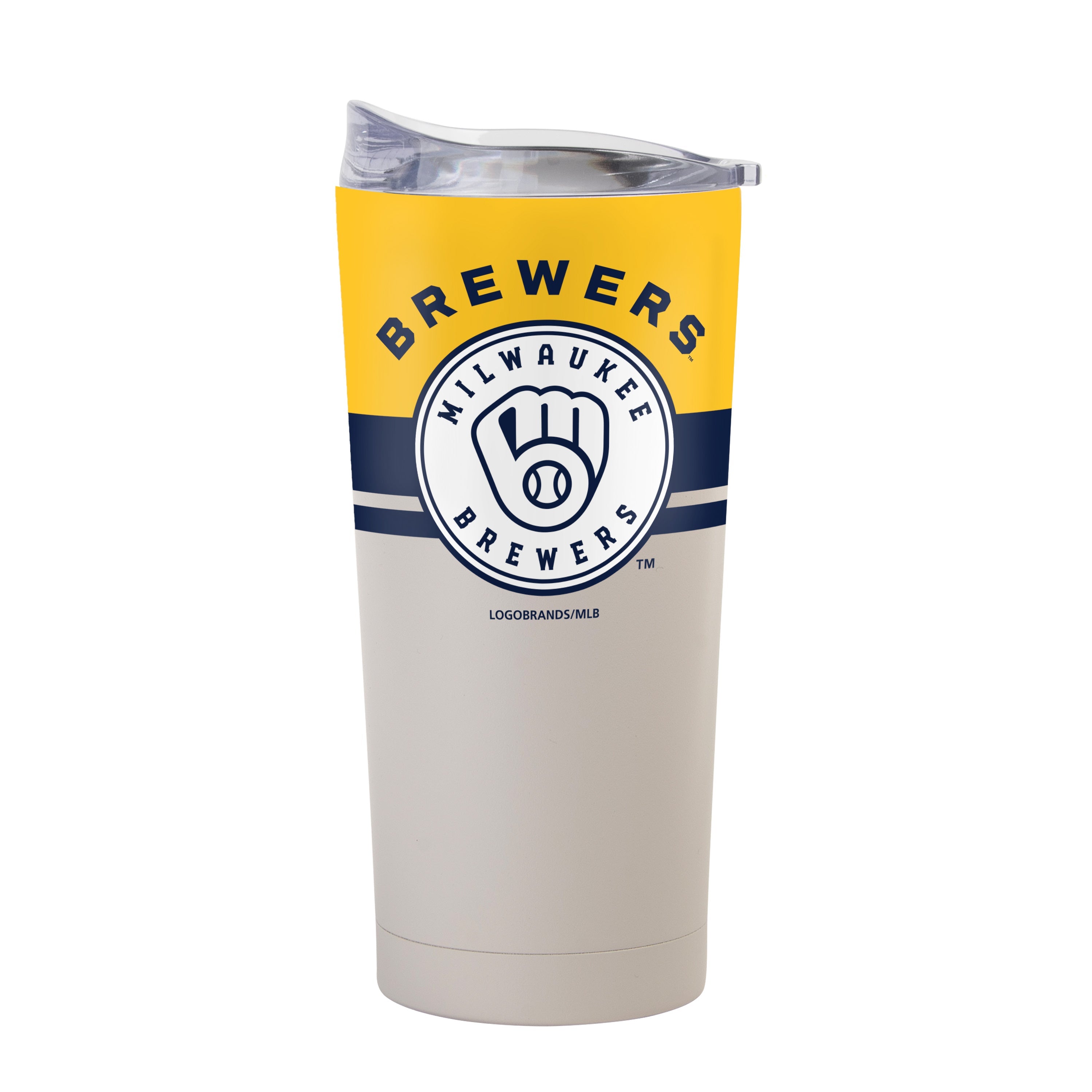 Milwaukee Brewers 20oz Horizon Powder Coat Tumbler