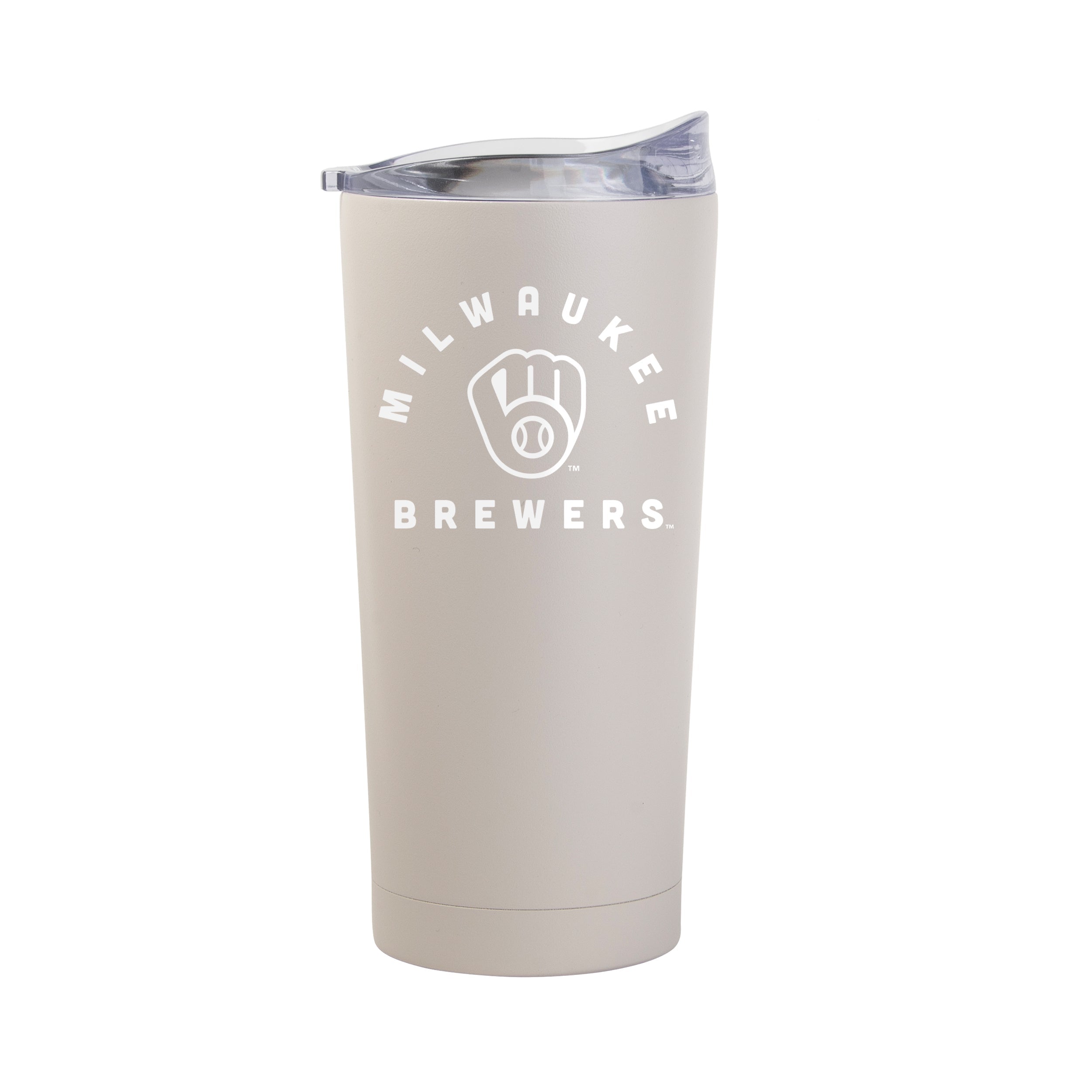 Milwaukee Brewers 20oz Archway Sand Powder Coat Tumbler - Sports Gifts, Sports Memorabilia, Sports Collectibles, Fan Shop