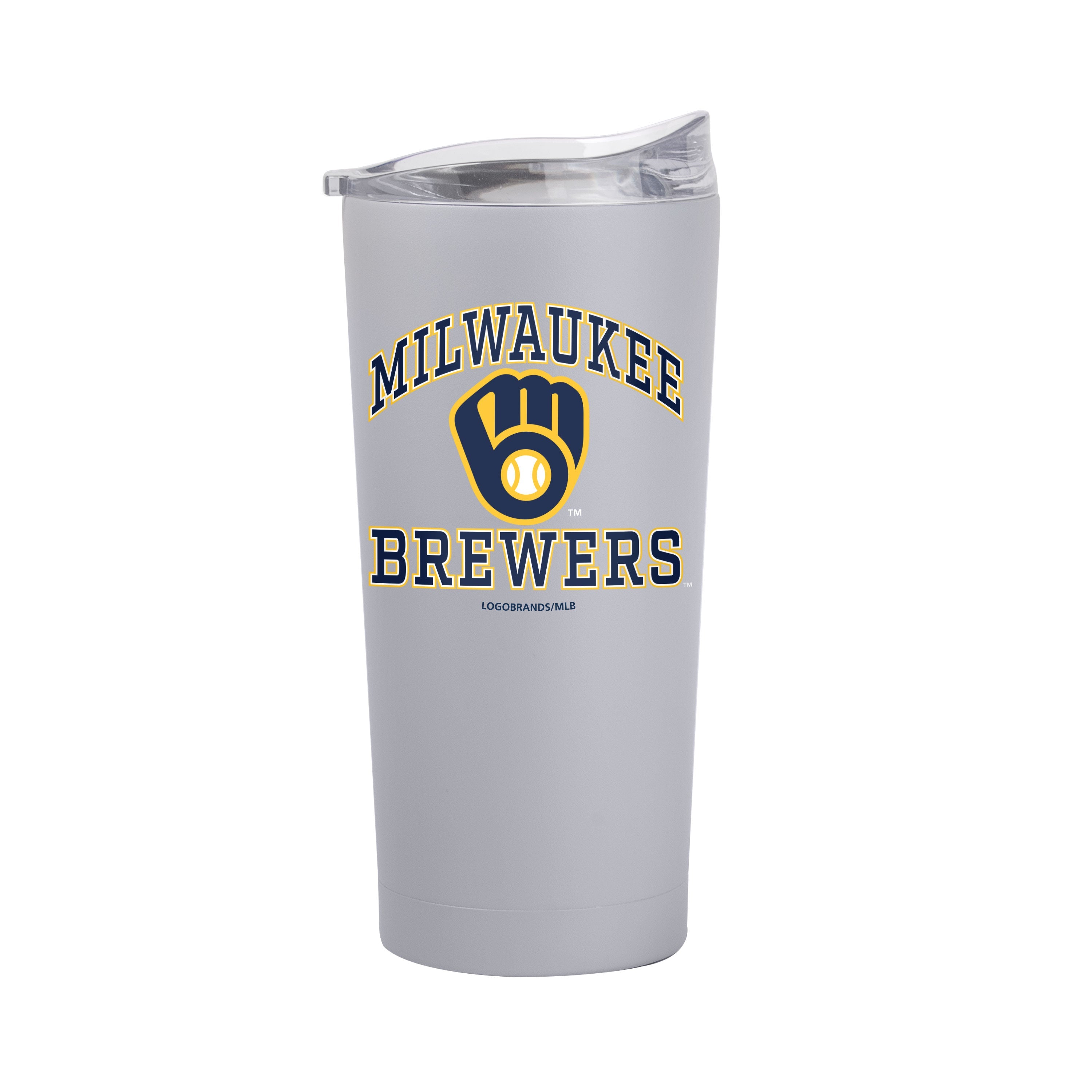 Milwaukee Brewers 20oz Athletic Powder Coat Tumbler - Sports Gifts, Sports Memorabilia, Sports Collectibles, Fan Shop