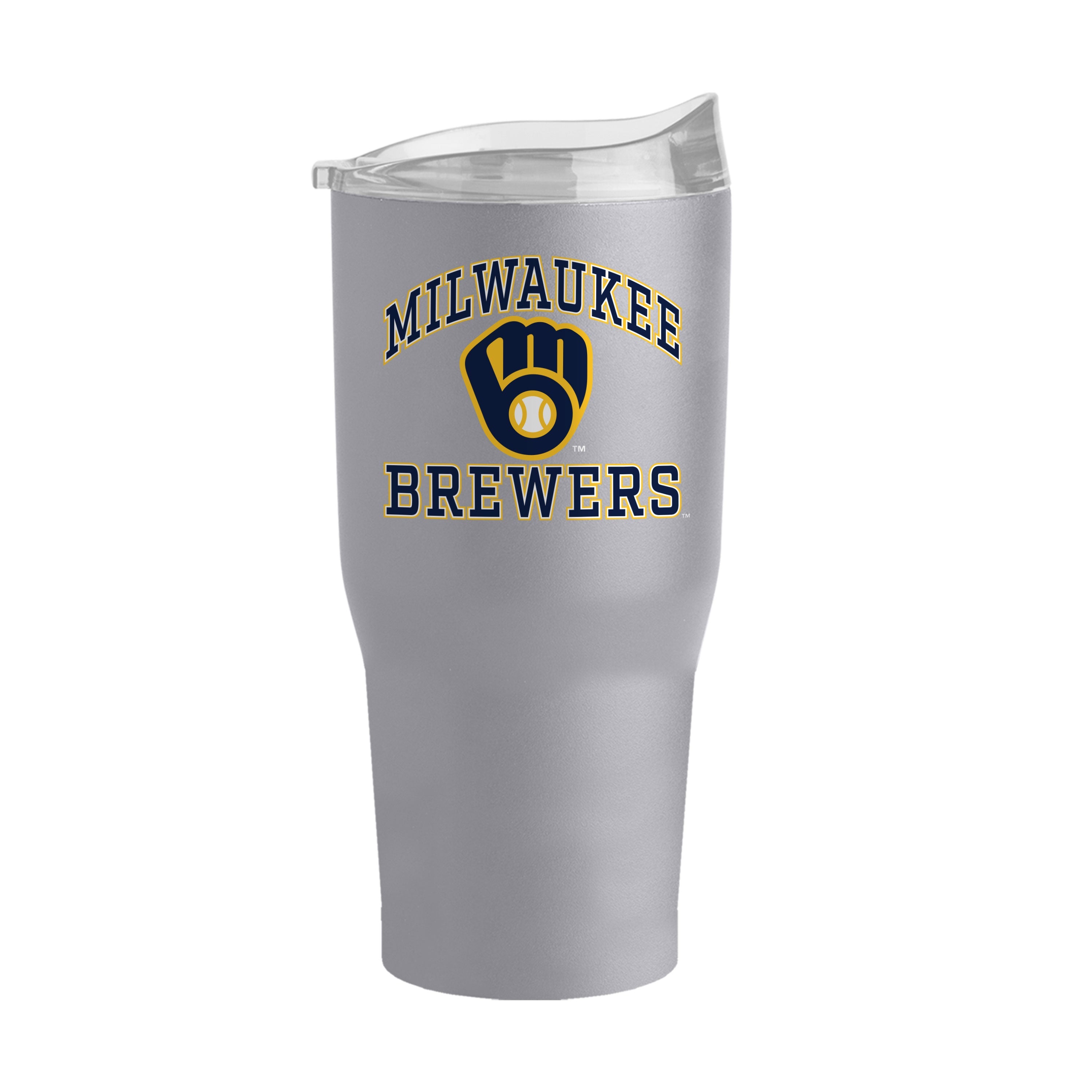 Milwaukee Brewers 30oz Athletic Stone Powder Coat Tumbler - Sports Gifts, Sports Memorabilia, Sports Collectibles, Fan Shop