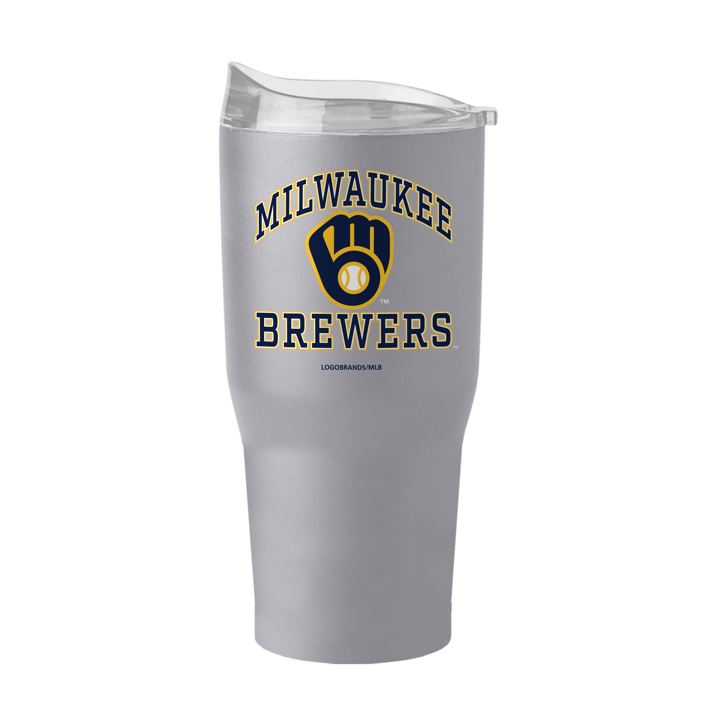 Milwaukee Brewers 30oz Athletic Stone Powder Coat Tumbler
