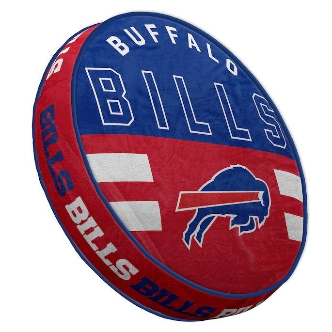 Buffalo Bills 15"  Logo Circle Pillow - Sports Gifts, Sports Memorabilia, Sports Collectibles, Fan Shop