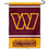 WinCraft Washington Commanders Garden Flag Double Sided Banner - Sports Collectibles, Sports Memorabilia, Sports Fan Shop, Sports Gifts
