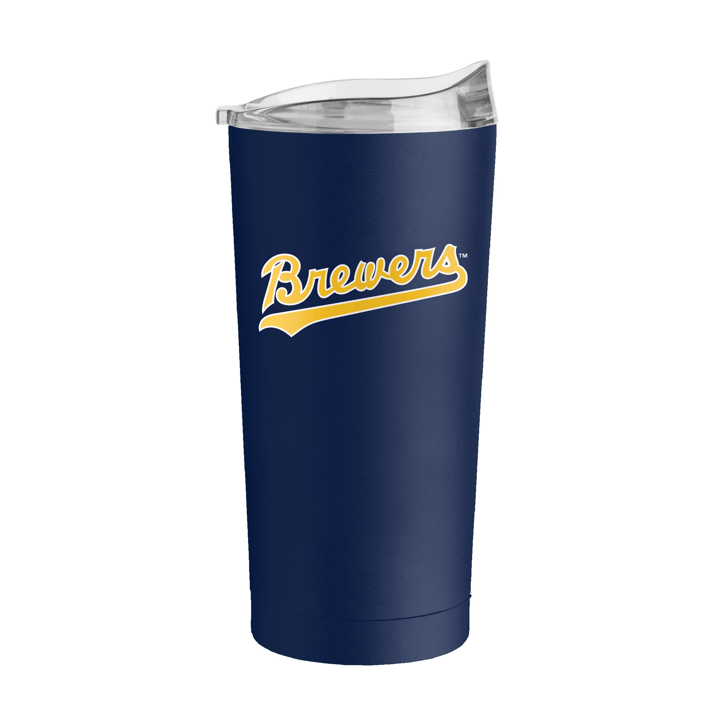 Milwaukee Brewers 20oz Flipside Powder Coat Tumbler - Sports Gifts, Sports Memorabilia, Sports Collectibles, Fan Shop