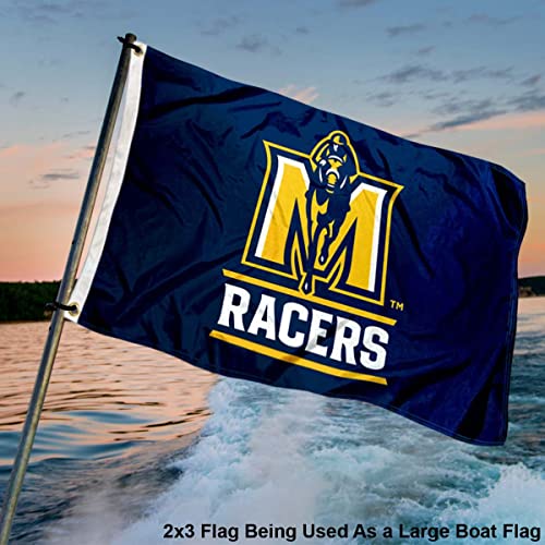 College Flags & Banners Co. Murray State Racers 2x3 Foot Flag - Sports Collectibles, Sports Memorabilia, Sports Fan Shop, Sports Gifts
