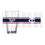 Minnesota Twins 16oz Stripe Pint Glass - Sports Gifts, Sports Memorabilia, Sports Collectibles, Fan Shop