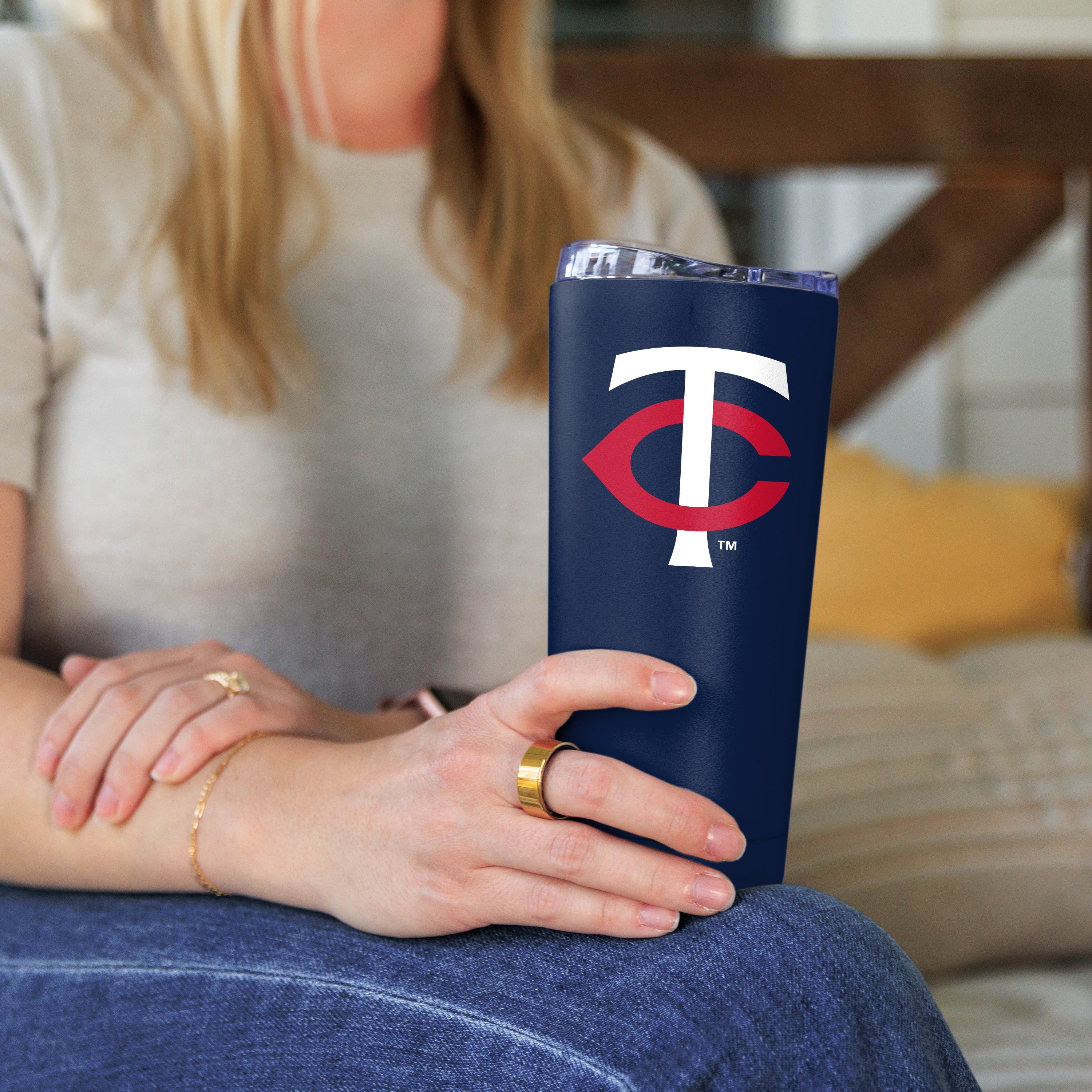 Minnesota Twins 20oz Flipside Powder Coat Tumbler - Sports Gifts, Sports Memorabilia, Sports Collectibles, Fan Shop