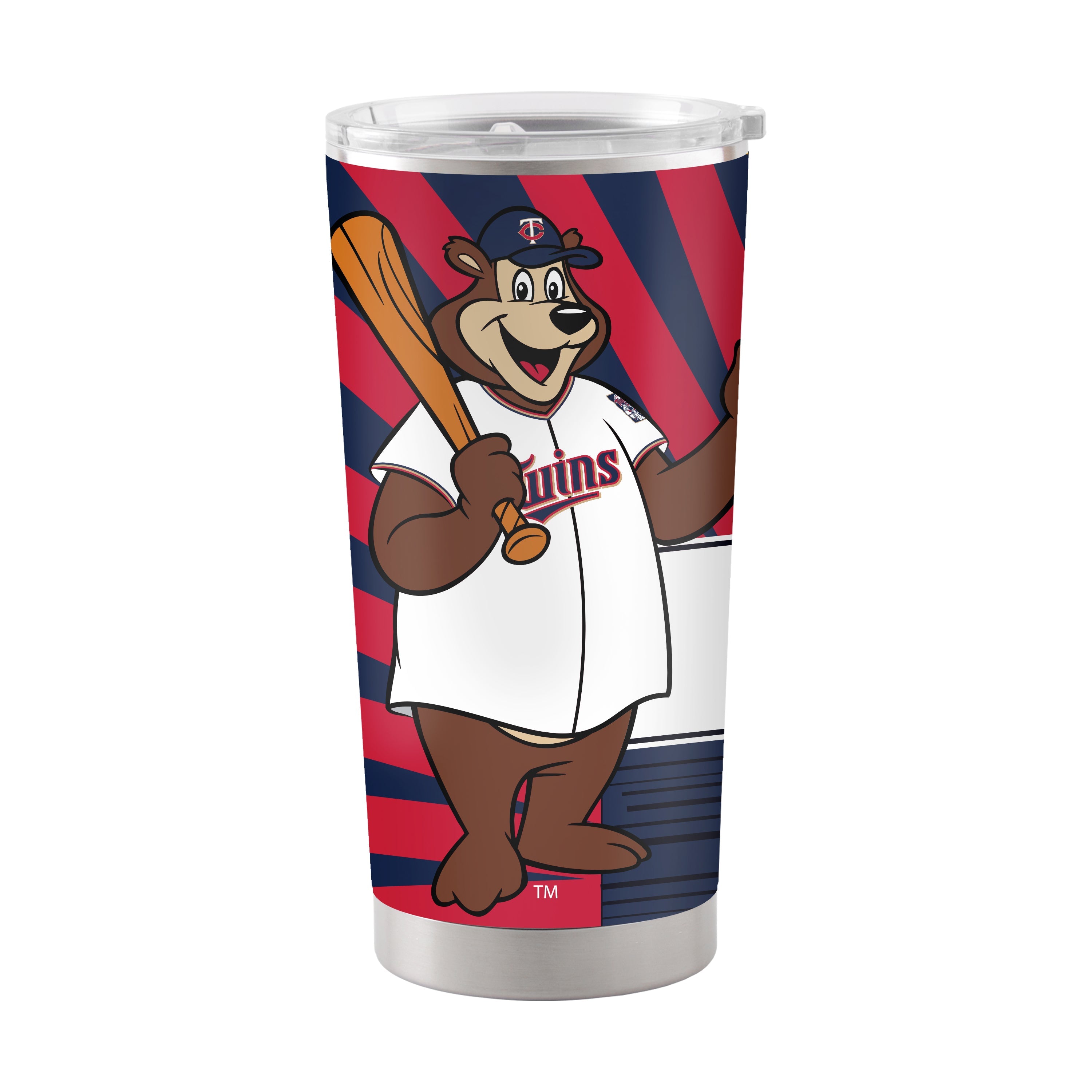 Minnesota Twins 20oz Mascot Stainless Steel Tumbler