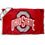 College Flags & Banners Co. OSU Buckeyes 4 ft x 6 ft Flag - Sports Collectibles, Sports Memorabilia, Sports Fan Shop, Sports Gifts
