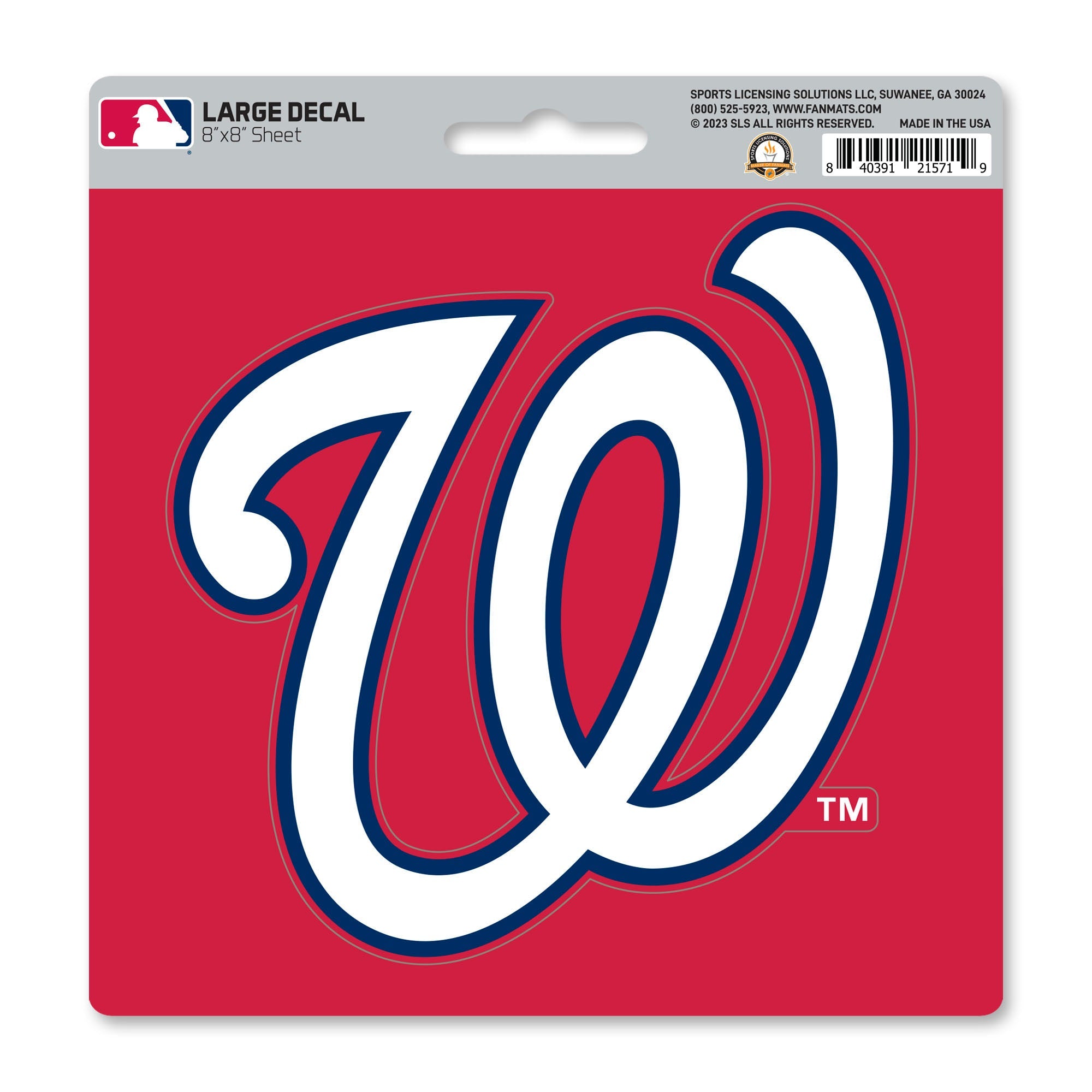 MLB - Washington Nationals Large Decal