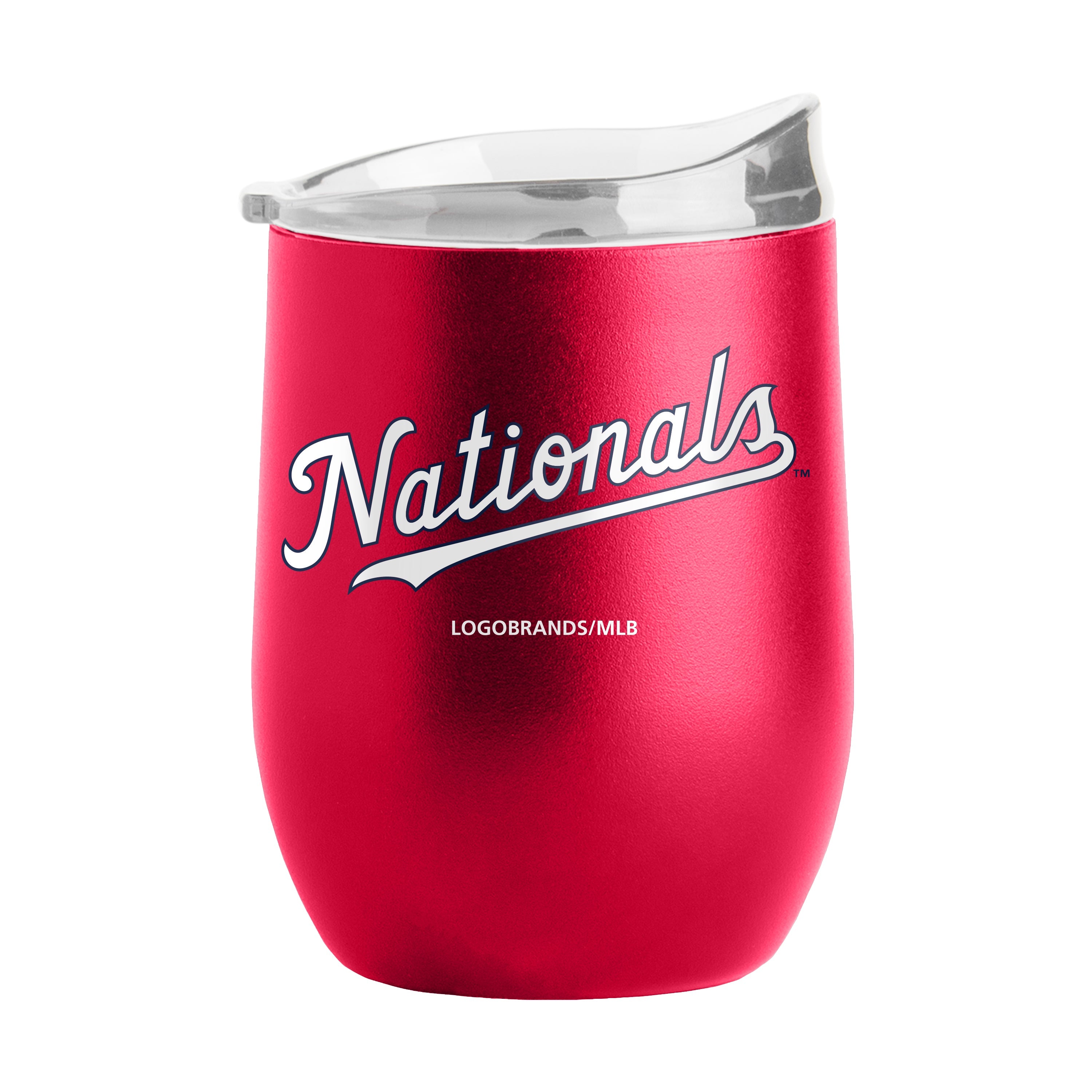Washington Nationals 16oz Flipside Powder Coat Curved Beverage - Sports Gifts, Sports Memorabilia, Sports Collectibles, Fan Shop