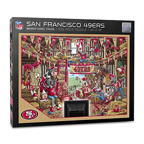 YouTheFan NFL New Orleans Saints Barnyard Fans 500pc Puzzle - Sports Collectibles, Sports Memorabilia, Sports Fan Shop, Sports Gifts