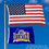 College Flags & Banners Co. Drexel Dragons 2x3 Foot Flag - Sports Collectibles, Sports Memorabilia, Sports Fan Shop, Sports Gifts