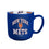NY Mets 15oz Stripe Mug - Sports Gifts, Sports Memorabilia, Sports Collectibles, Fan Shop