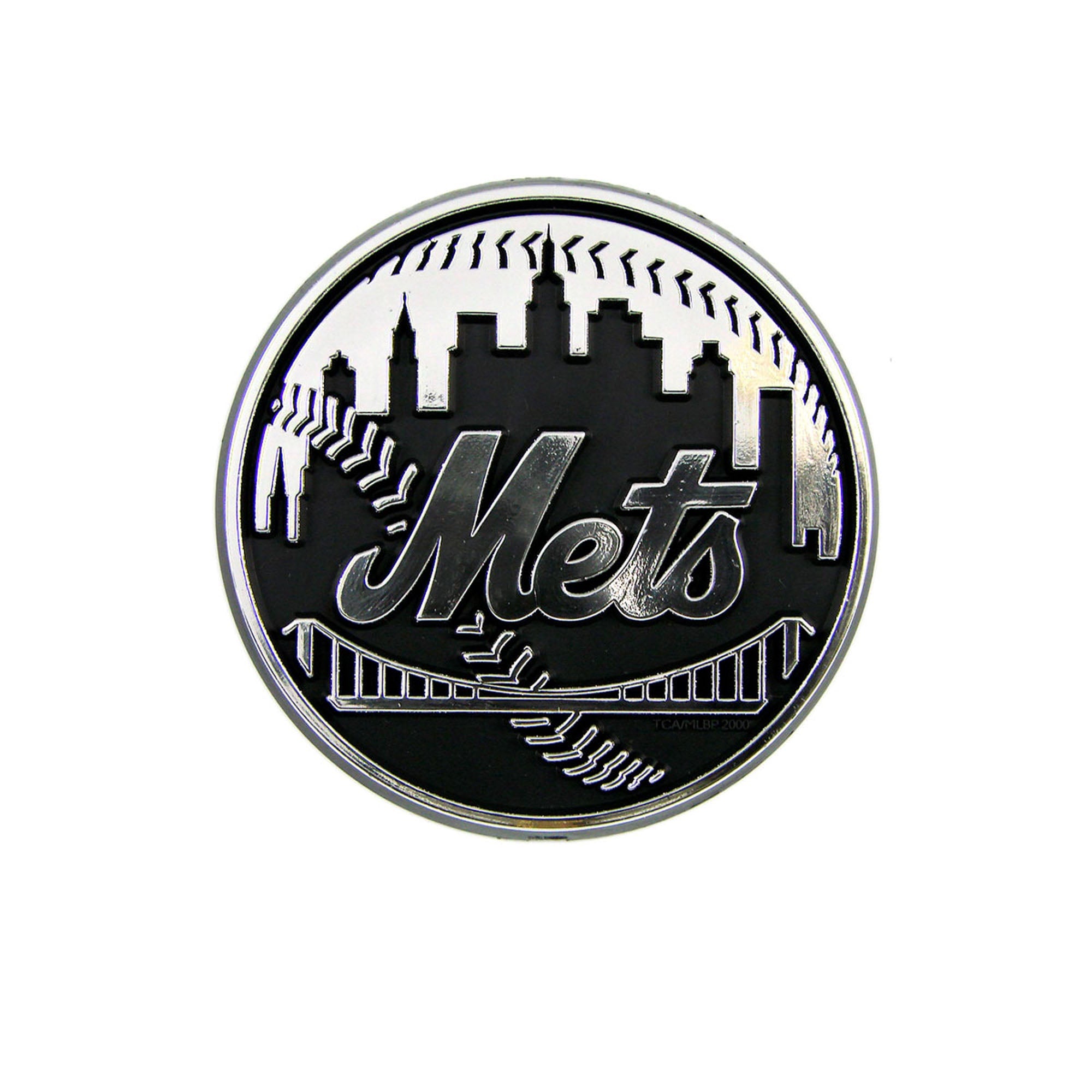 MLB - New York Mets Plastic Chrome Emblem