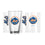 New York Mets 16oz Color Gameday Pint Glass - Sports Gifts, Sports Memorabilia, Sports Collectibles, Fan Shop