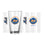 New York Mets 16oz Color Gameday Pint Glass