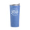 New York Mets 20oz Retro Script Arctic Powder Coat Tumbler - Sports Gifts, Sports Memorabilia, Sports Collectibles, Fan Shop