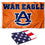 College Flags & Banners Co. Auburn War Eagle Flag and USA 3x5 Set - Sports Collectibles, Sports Memorabilia, Sports Fan Shop, Sports Gifts