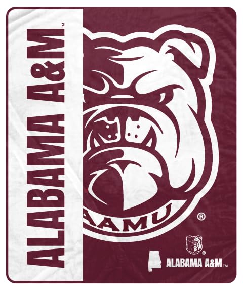 Proformance Home NCAA Alabama A&M Bulldogs Endzone Ultra Soft Tailgate Throw - Sports Gifts, Sports Memorabilia, Sports Collectibles, Fan Shop
