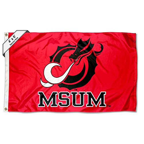 College Flags & Banners Co. USUM Dragons 4 ft x 6 ft Flag - Sports Collectibles, Sports Memorabilia, Sports Fan Shop, Sports Gifts
