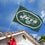 WinCraft New York Jets Embroidered Nylon Flag - Sports Collectibles, Sports Memorabilia, Sports Fan Shop, Sports Gifts
