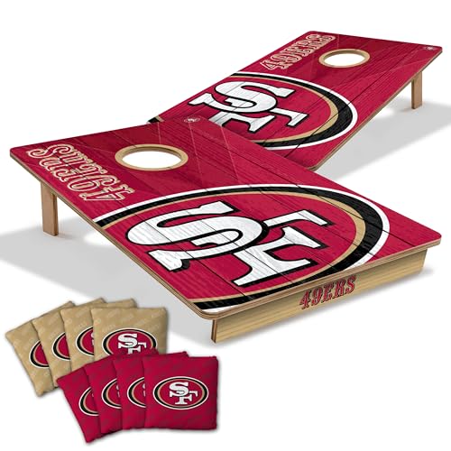 YouTheFan NFL Cincinnati Bengals 2’ x 3’ Wood Cornhole Game with Logo Bags - Sports Collectibles, Sports Memorabilia, Sports Fan Shop, Sports Gifts