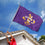 College Flags & Banners Co. LSU Tigers Embroidered and Stitched Nylon Flag - Sports Collectibles, Sports Memorabilia, Sports Fan Shop, Sports Gifts